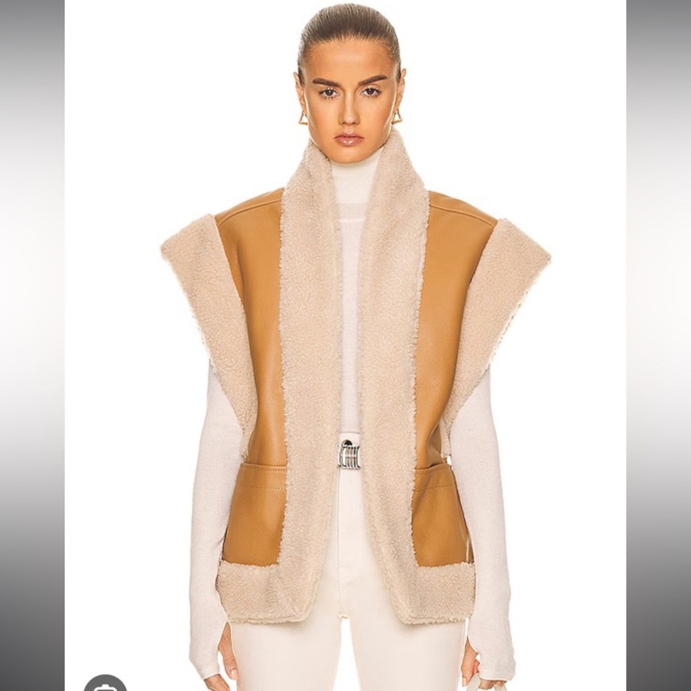 Brand New ALC Sutton Vest/ Pecan size small!